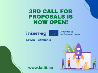 Izsludināts trešais projektu konkurss Interreg VI-A Latvijas–Lietuvas programmā 2021.-2027.gadam